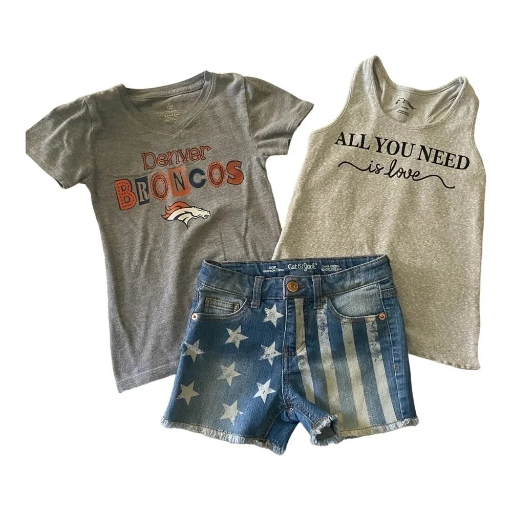GIRLS BUNDLE-SIZE 6-CAT & JACK-NFL TEAM-ART CLASS